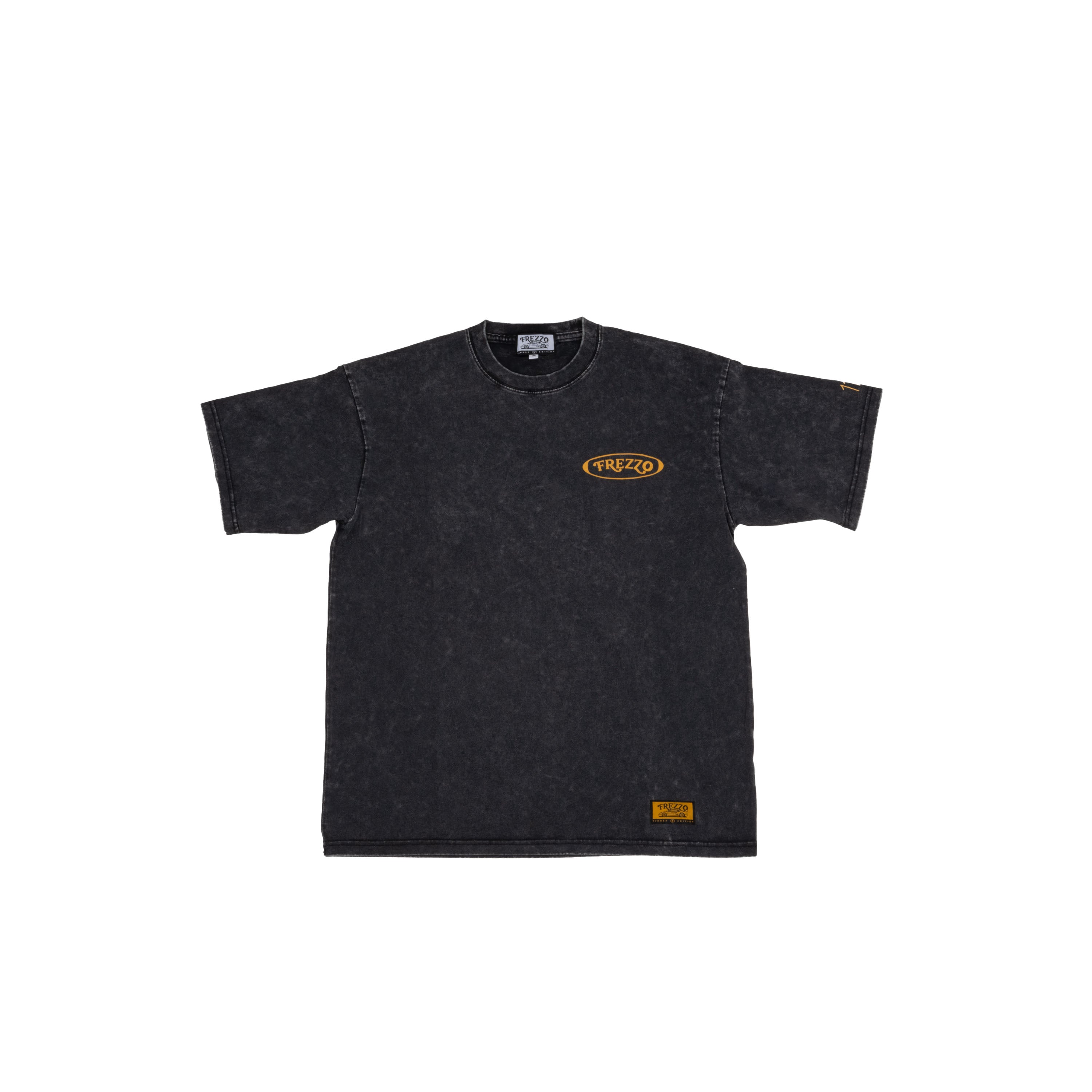 STONE WASHED T-SHIRT BLACK